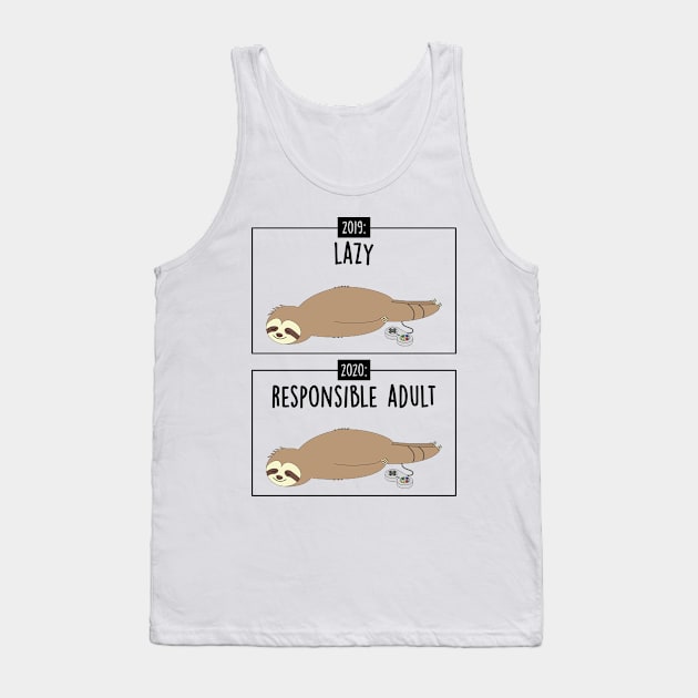 2020 responsible adult Tank Top by Bomdesignz